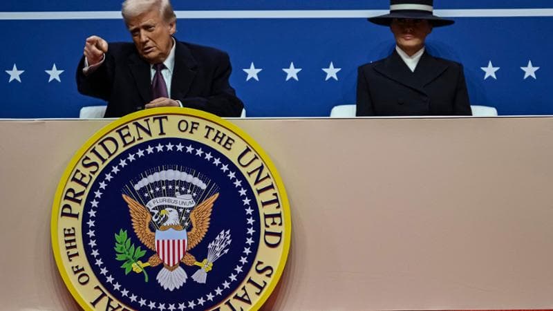 Donald e Melania Trump