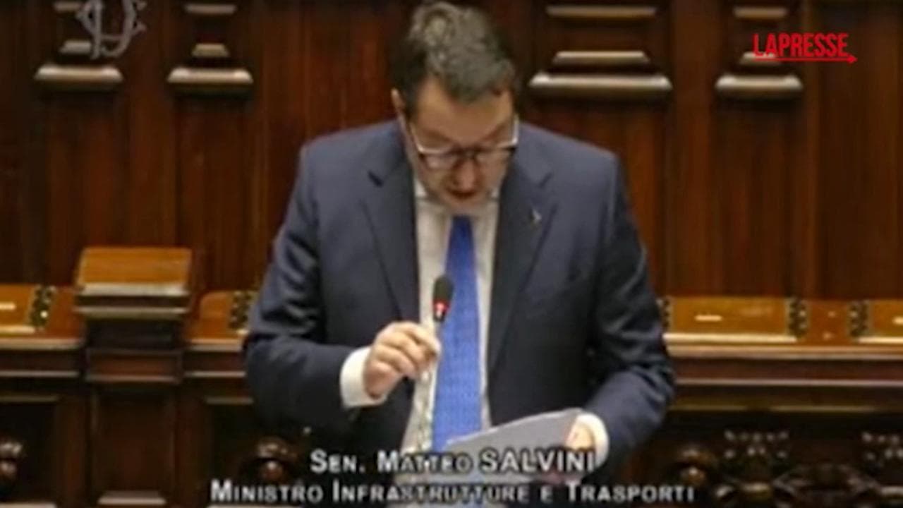 Treni, Salvini: "Da anni la rete ferroviaria è oggetto di attacchi, l'Italia non si fa intimidire"