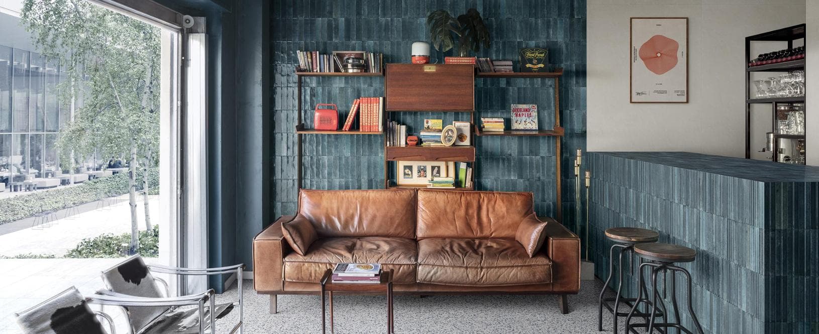 Un'immagine della collezione Crogiolo di Marazzi