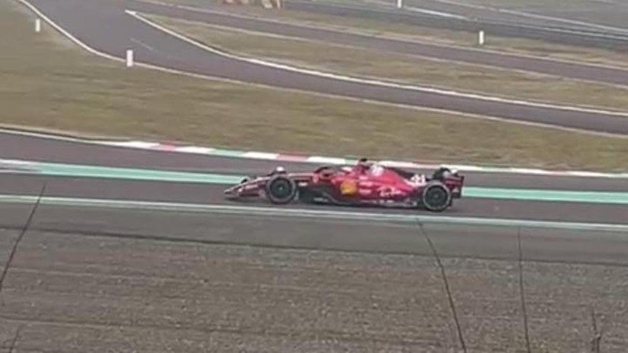 Hamilton e Ferrari, si parte: i primi giri di pista a Fiorano