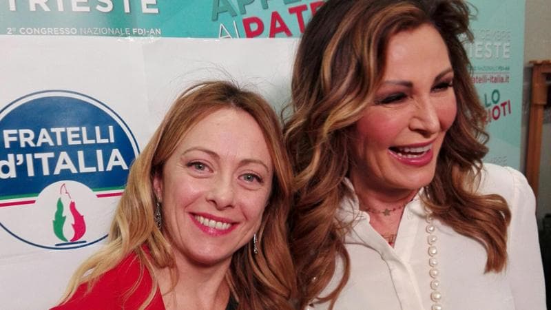 Giorgia Meloni e Daniela Santanche'&nbsp;
