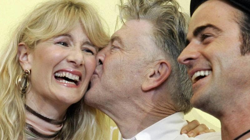 David Lynch bacia Laura Dern ai tempi di "Inland Empire"