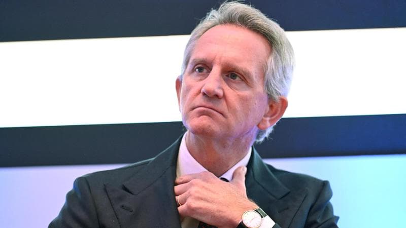 Alberto Nagel, AD Mediobanca alla conferenza stampa di presetazione di Mediobanca Premier per il risparmio delle famiglie, Milano, 16 gennaio 2024. ANSA/DANIEL DAL ZENNARO
