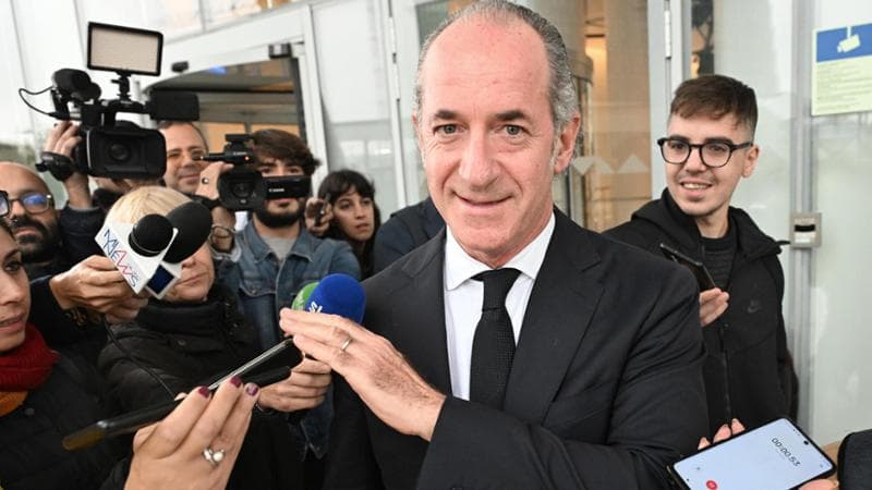 Il presidente della Regione Veneto, Luca Zaia
