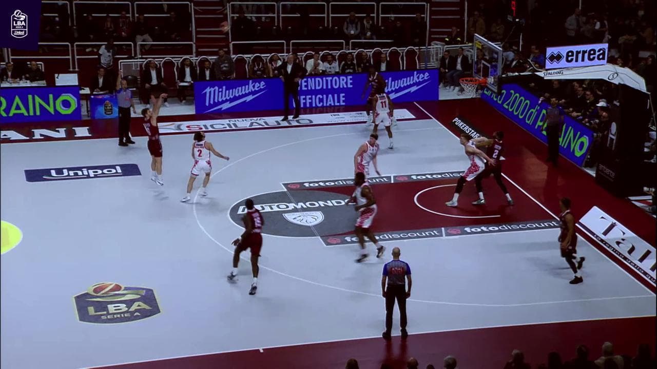 Basket serie A, gli highlights di Trapani - Pistoia