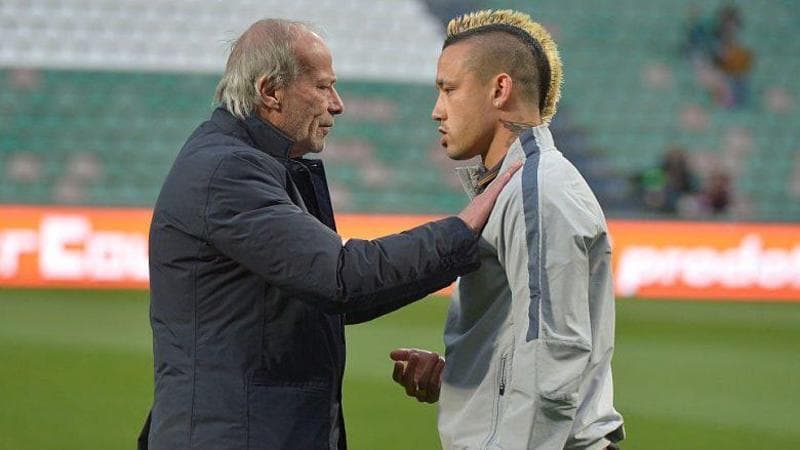 Walter Sabatini e Radja Nainggolan
