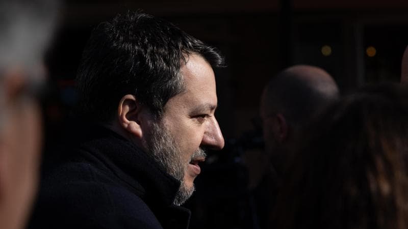 Il segretario della Lega, il ministro e vicepremier Matteo Salvini