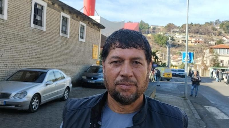 Saidullah, uno dei 400 afgani bloccati a Shëngjin