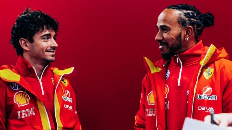 Leclerc e Hamilton