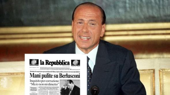 L’avviso di garanzia a Berlusconi emergenza nazionale