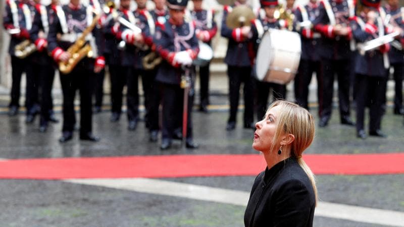 La premier Giorgia Meloni