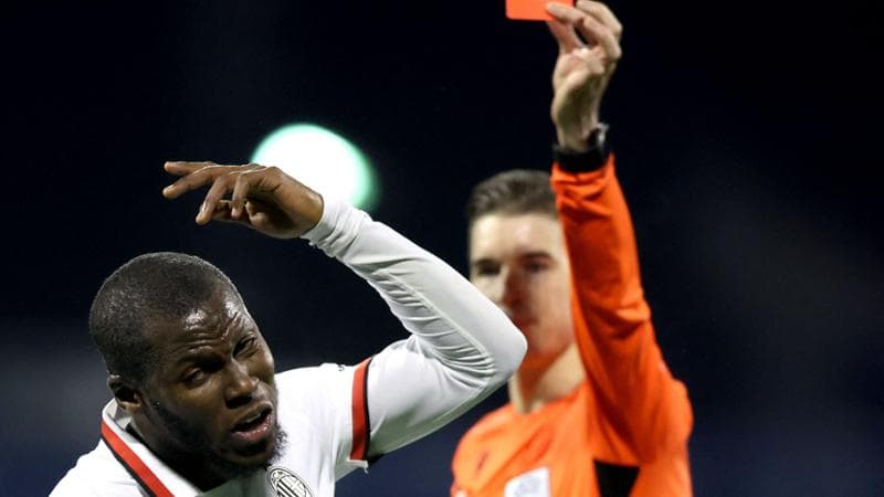 Musah al momento dell'espulsione