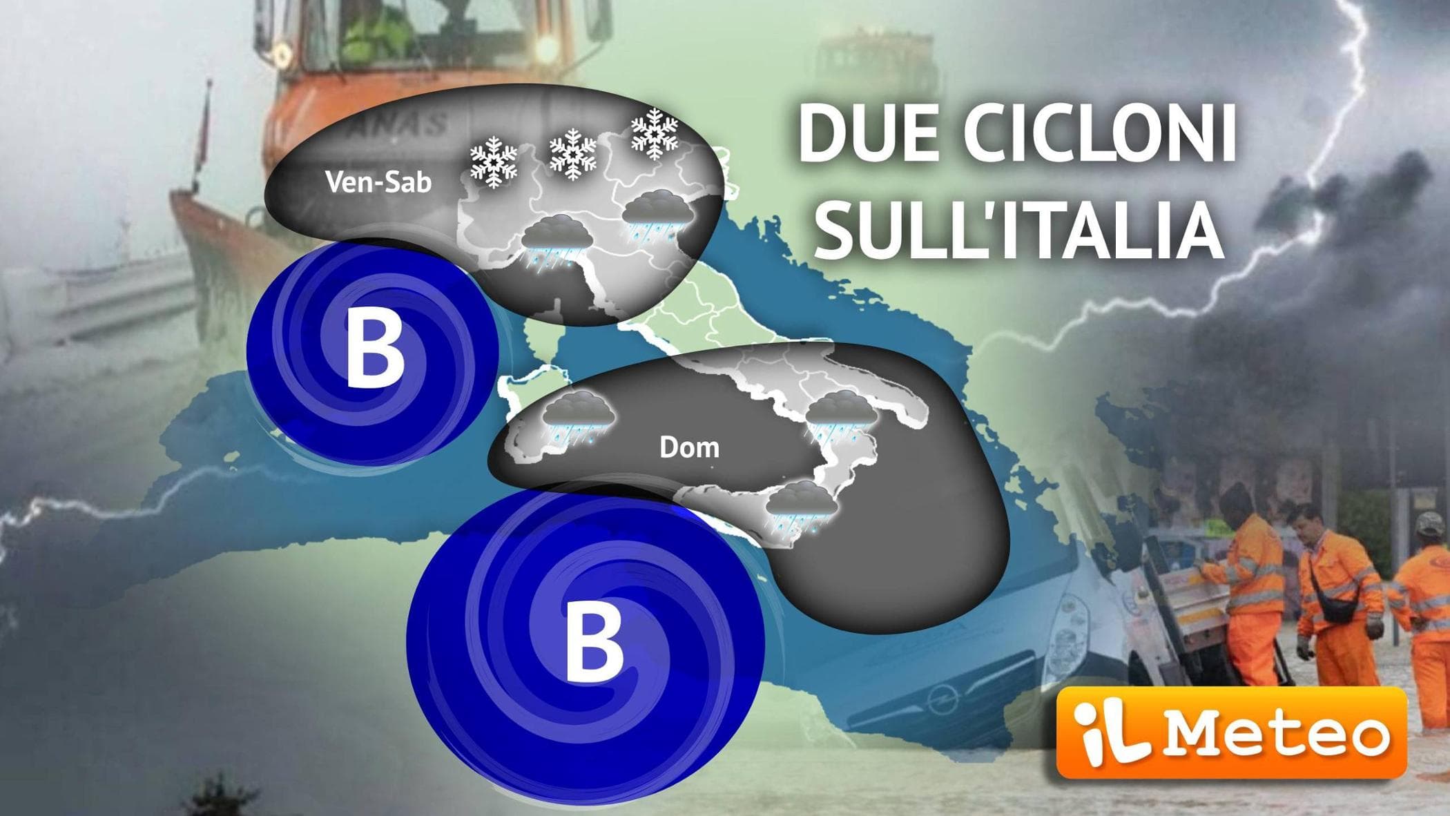Hava Tahmini, Çift Siklon Hafta Sonuna Kadar: Önce kuzeyde ve sonra güneyde çok fazla yağmur