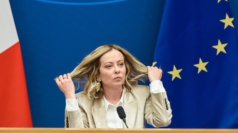 La premier Giorgia Meloni