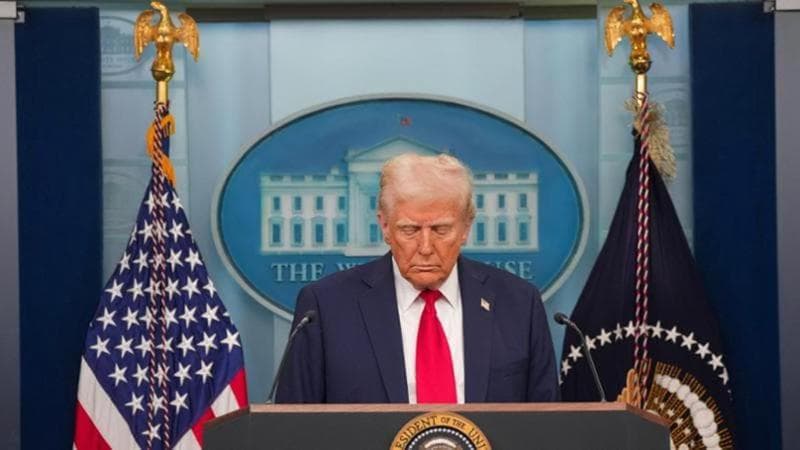 Il presidente degli Stati Uniti Donald Trump