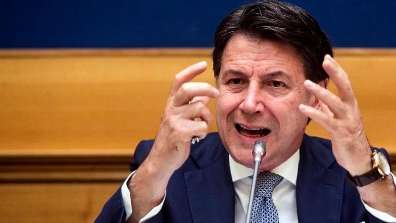 Il leader&nbsp;del Movimento 5 Stelle Giuseppe Conte
