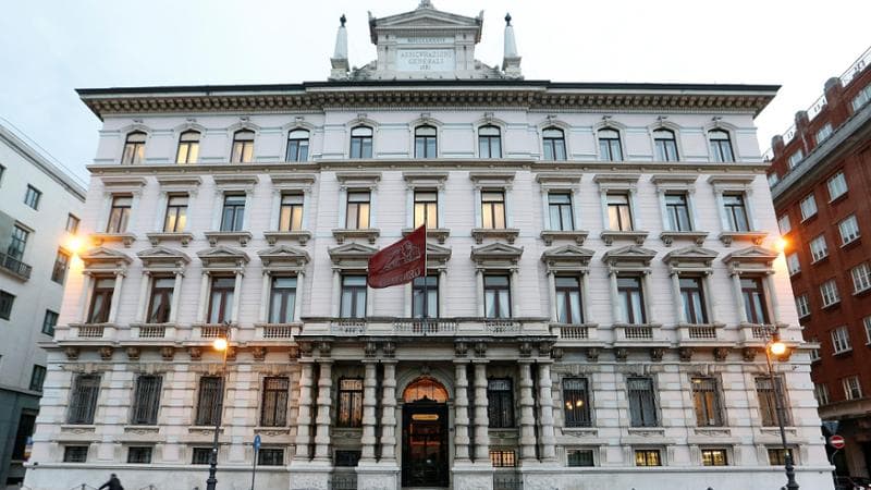 La sede Generali a Trieste
