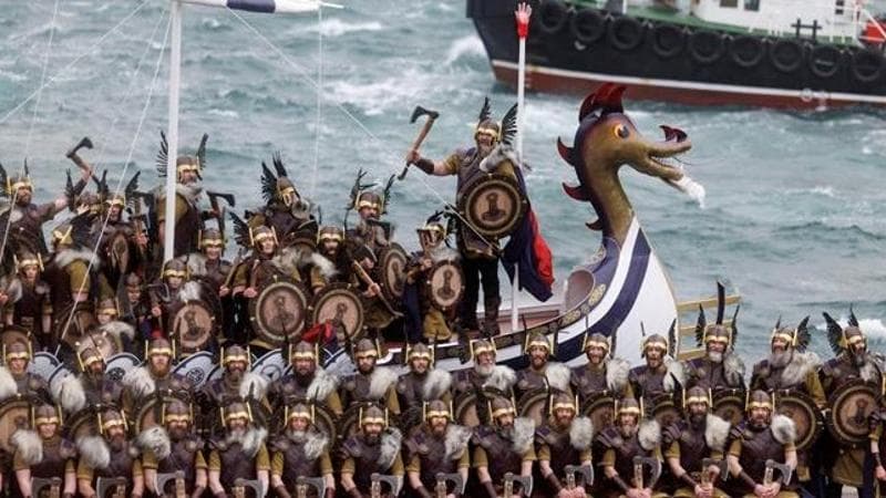 Up Helly Aa (EPA/TOLGA AKMEN)