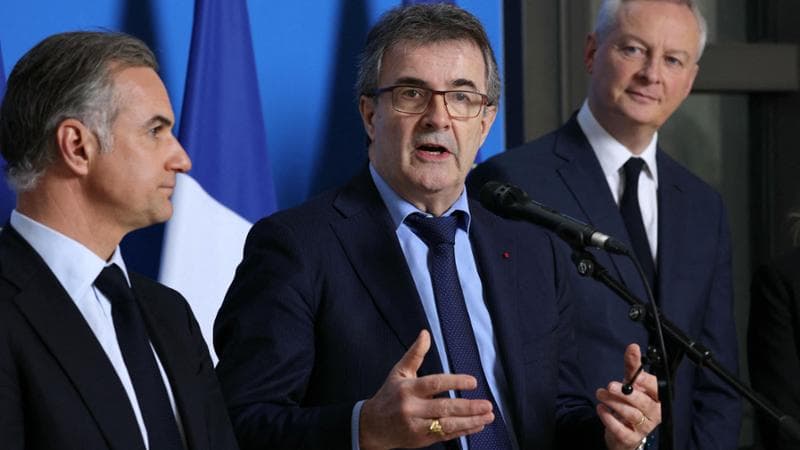 L'amministratore delegato di Cr&eacute;dit Agricole, Philippe Brassac
