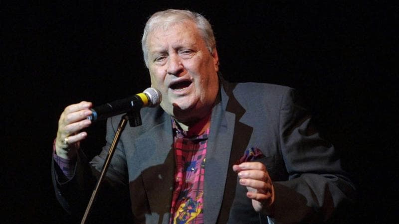 Il cantante e attore Mario Merola, morto nel 2006