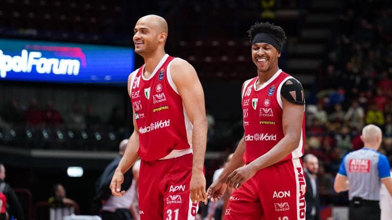 Eurolega, colpo dell’Olimpia Milano a Kaunas: Messina in zona play-in