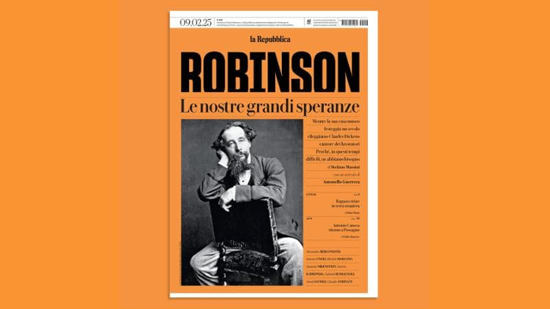 Con Robinson ritorno a casa Dickens