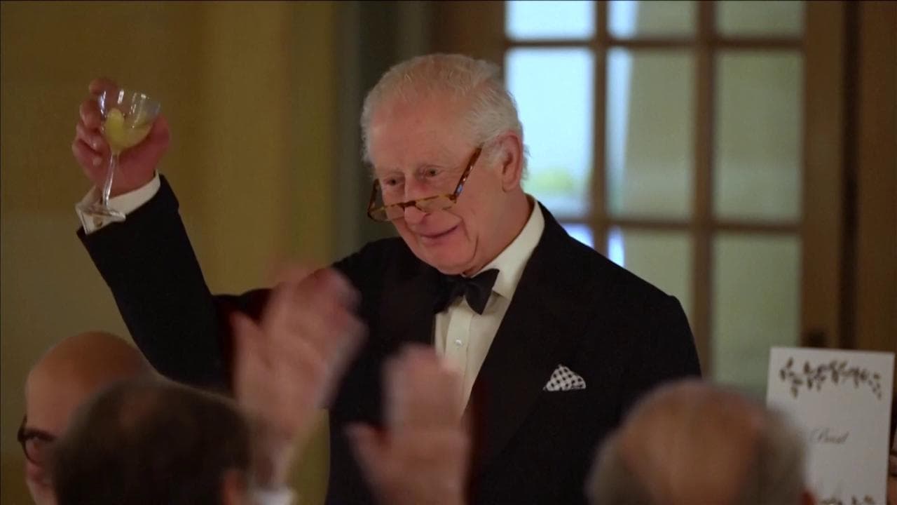 Re Carlo, cena tricolore a Highgrove con brindisi in italiano: "All'eterna cultura del buon cibo"