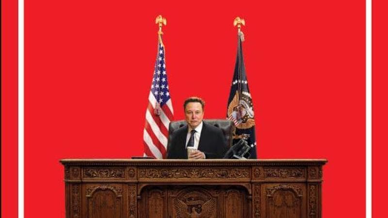 Musk capo della Casa Bianca sulla copertina di Time. Ma Trump non se la prende e deride la rivista