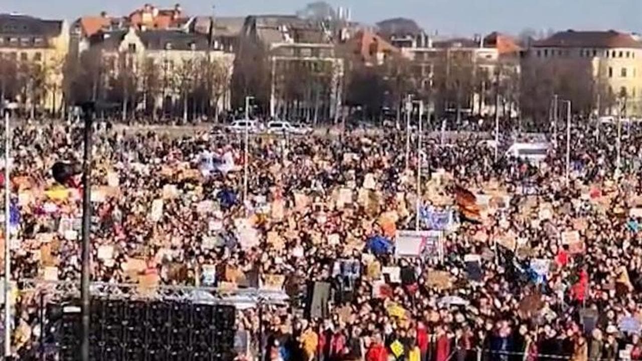 Germania, oltre 200 mila persone a Monaco alla manifestazione contro l'estrema destra di AfD