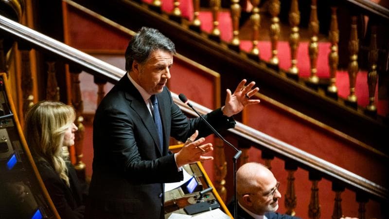 Il leader di Iv, Matteo Renzi