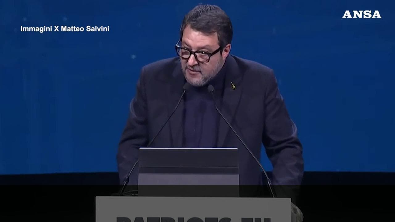 Patrioti Ue, lo slogan di Salvini: "Meno Europa, più libertà"