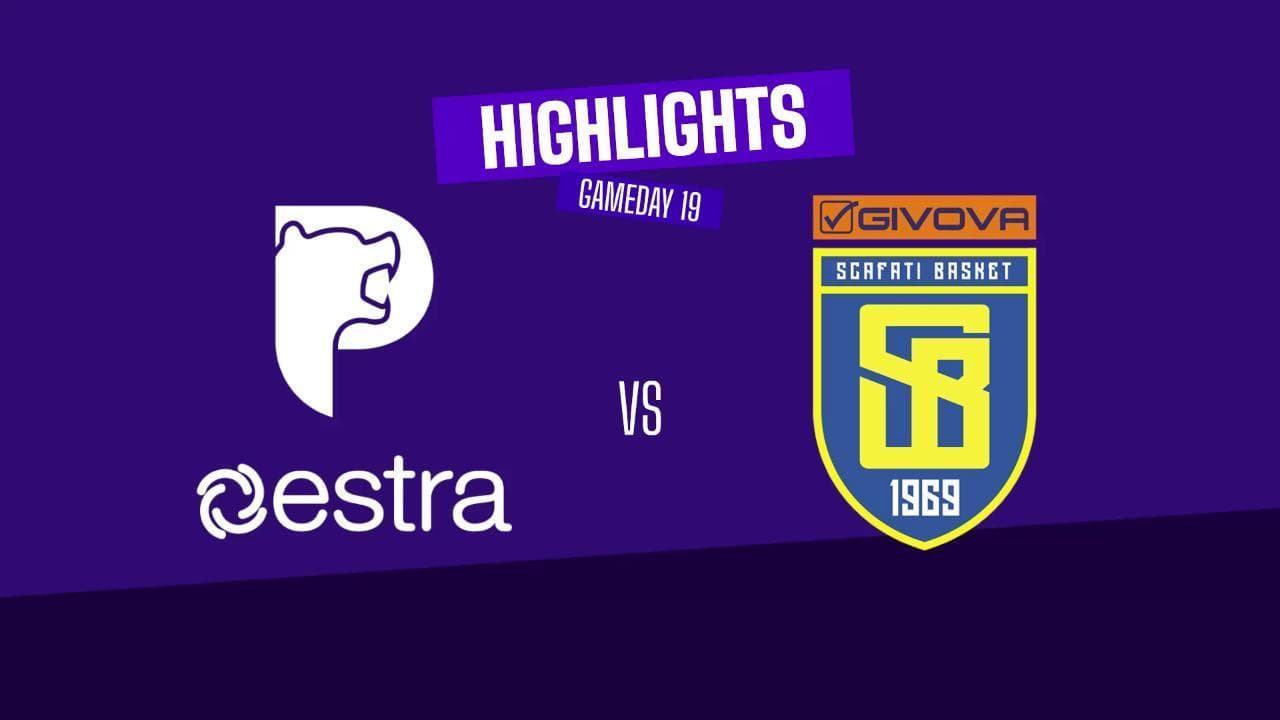 Basket serie A, gli highlights di Estra - Pistoia