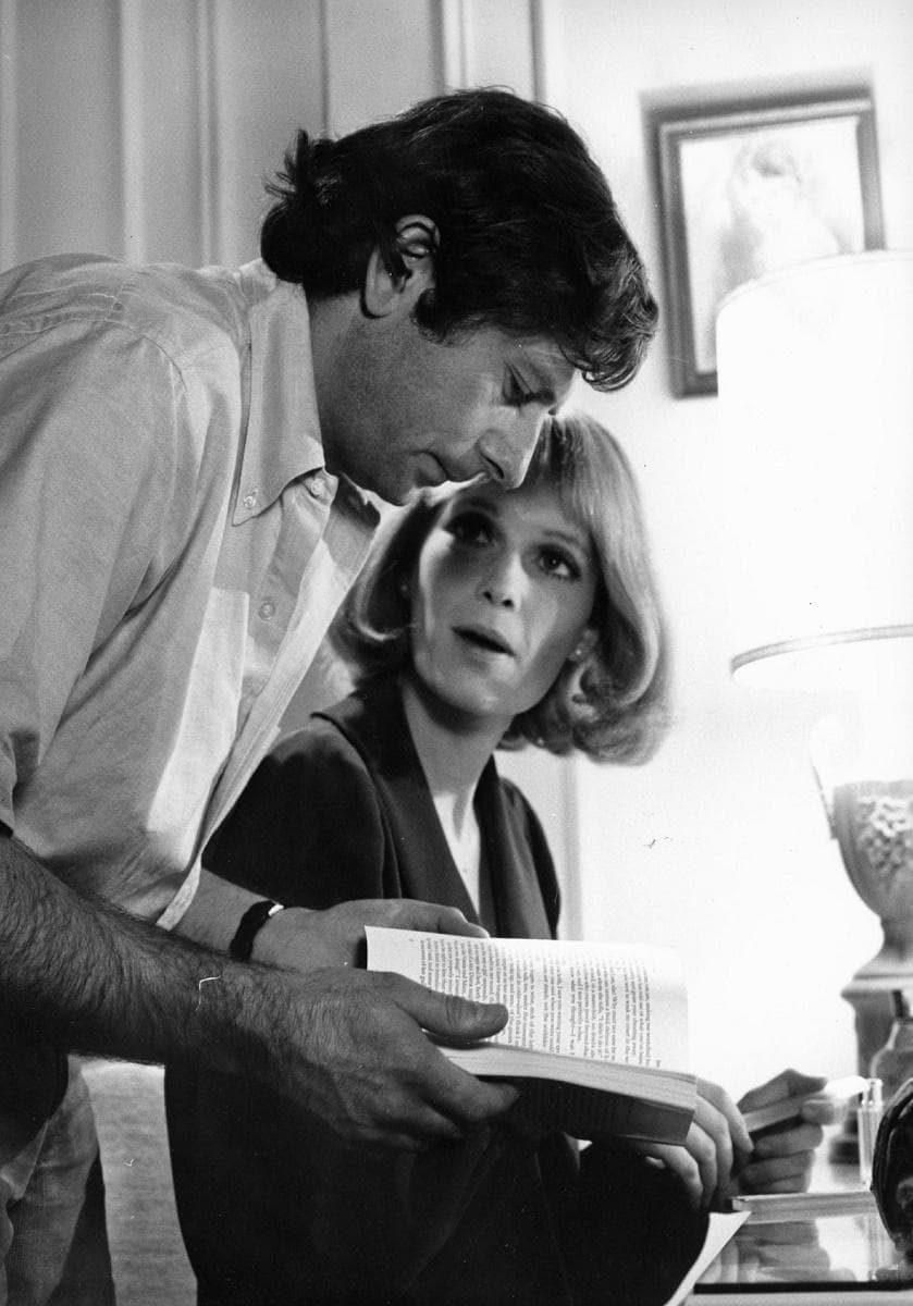 Con Polansky sul set di Rosemary's baby