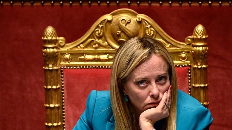 Giorgia Meloni, la donna che c’era soprattutto nel giorno in cui non c’era