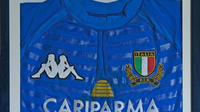 Terzo tempo con furto dopo Italia-Galles, rubata la maglia di Lo Cicero