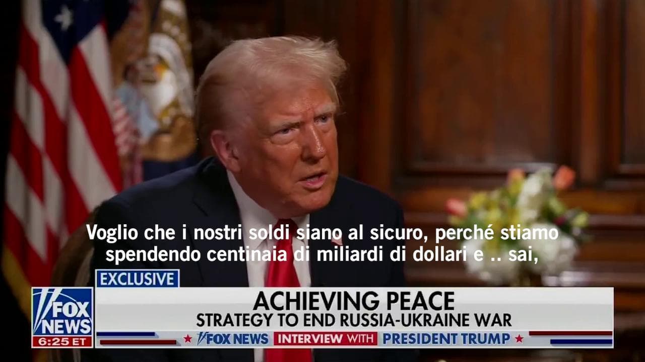 Trump: "Forse un giorno gli ucraini saranno russi. 500 miliardi in terre rare? Hanno accettato"