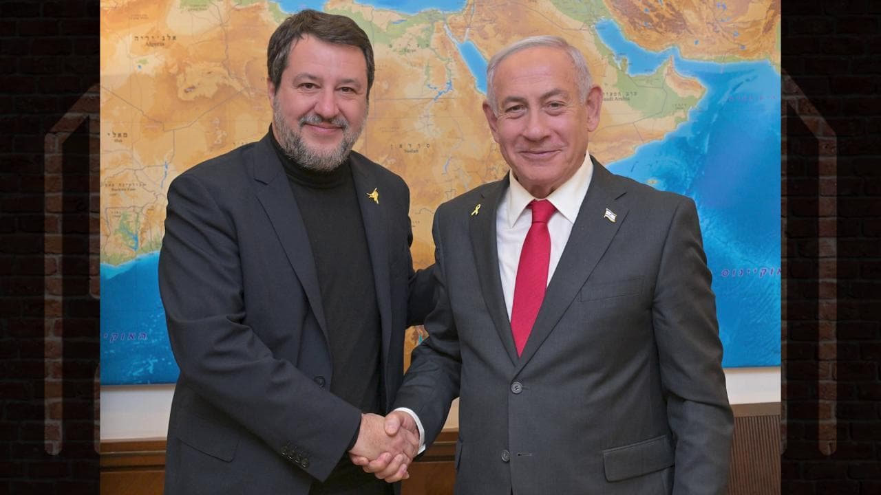 Salvini a Gerusalemme: "Ho incontrato 6 persone per 9 temi in 24 ore. Più di così..."