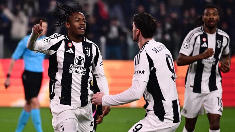 Mbangula esulta dopo il gol