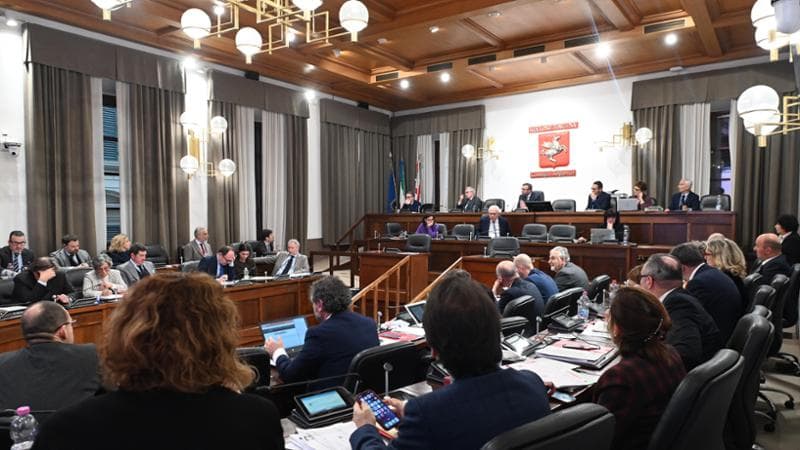 Il consiglio regionale toscano
