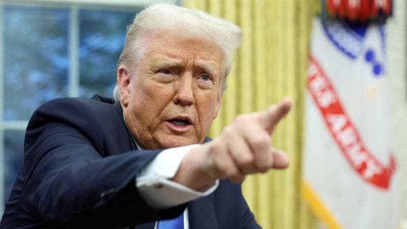 Il presidente Usa Trump ha appena anticipato un nuovo pacchetto di dazi "reciproci" che potrebbero scattare ad aprile&nbsp;
