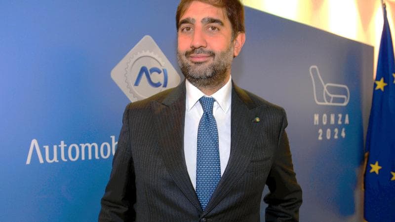 Milano - Autodromo Avvio ufficiale dei lavori di ammodernamento e riqualificazione dell'autodromo con ministro delle Infrastrutture e vicepremier Matteo Salvini, presidente Aci Angelo Sticchi Damiani, Geronimo La Russa (MONZA - 2024-01-08, Maurizio Maule) p.s. la foto e' utilizzabile nel rispetto del contesto in cui e' stata scattata, e senza intento diffamatorio del decoro delle persone rappresentate