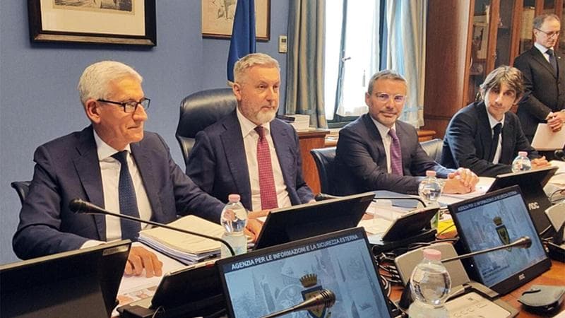 Roma, 11 febbraio: audizione al Copasir