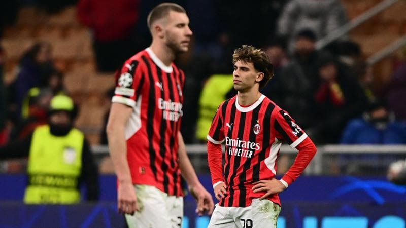 La delusione di Pavlovic e Joao Felix, il Milan è fuori dalla Champions