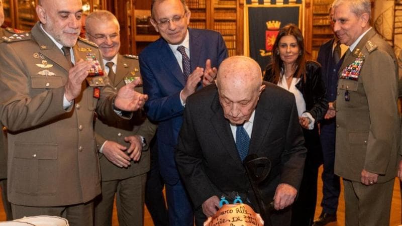 Roberto Jucci, i 99 anni del generale dagli occhi di ghiaccio