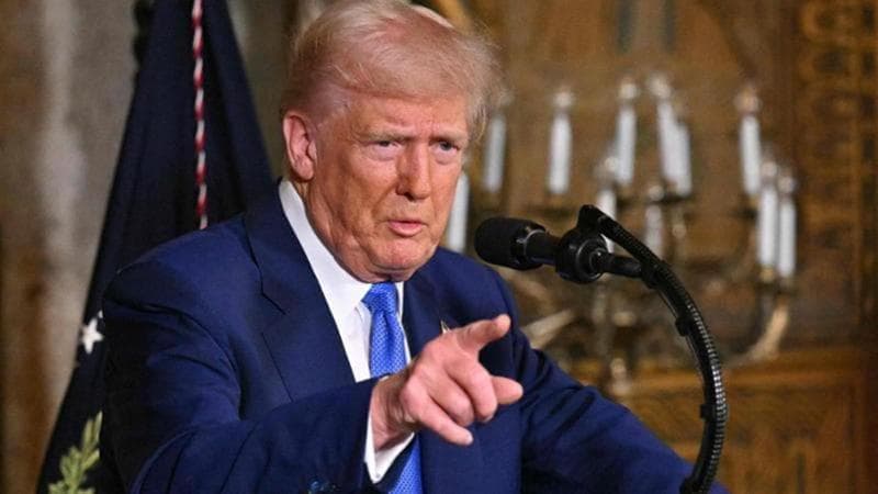 Il presidente Usa, Donald Trump