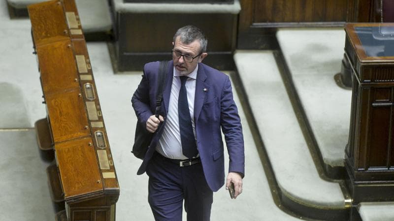 Il sottosegretario alla Giustiza, Andrea Delmastro