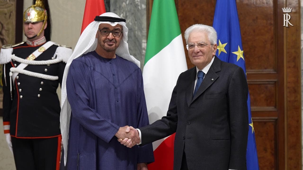 Italia-Emirati arabi uniti, Mattarella a Mohamed bin Zayed: "Amicizia e più intensa collaborazione"