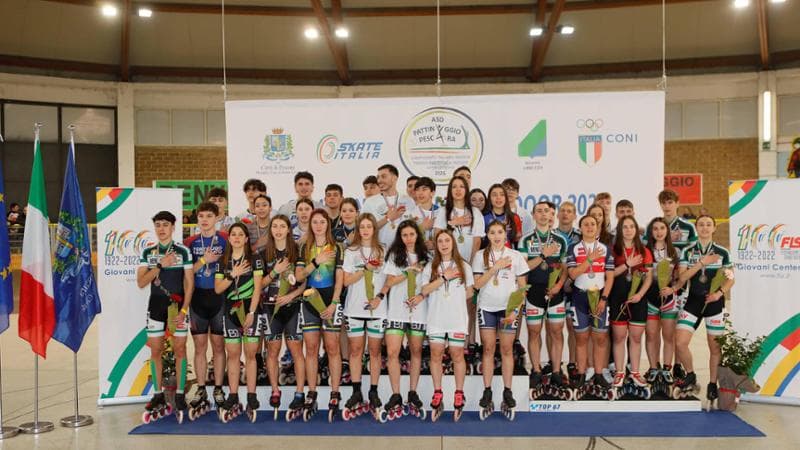 Pattinaggio Corsa, record per l’appuntamento che apre la stagione della velocità