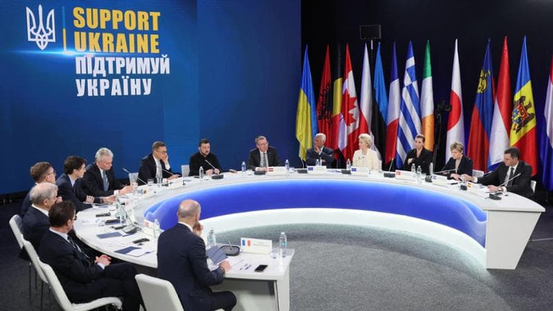Kiev, 24 febbraio: i leader europei nella capitale ucraina nel terzo anniversario della guerra