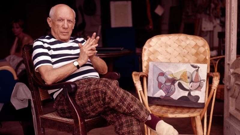 Pablo Picasso nel 1969 (Popperfoto via Getty Images)